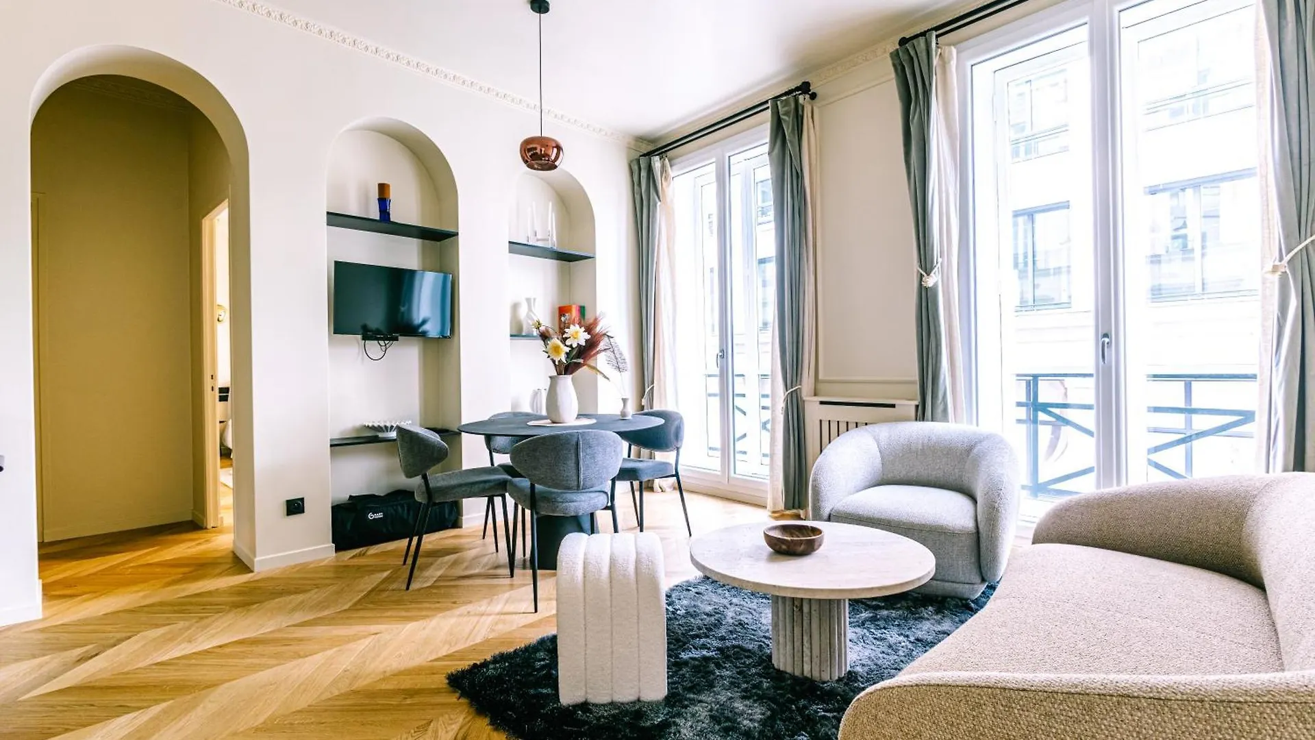 Apartment Luxurious Loft Near Opera Paris